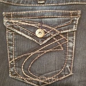 Silver Suki Surplus Jeans 36x32